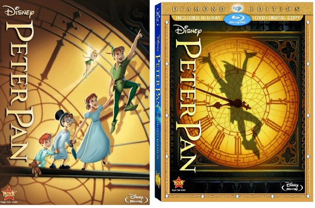 Peter Pan - caratula blu-ray