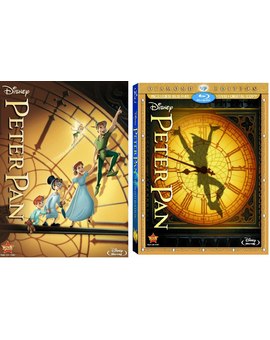 Peter Pan - caratula blu-ray