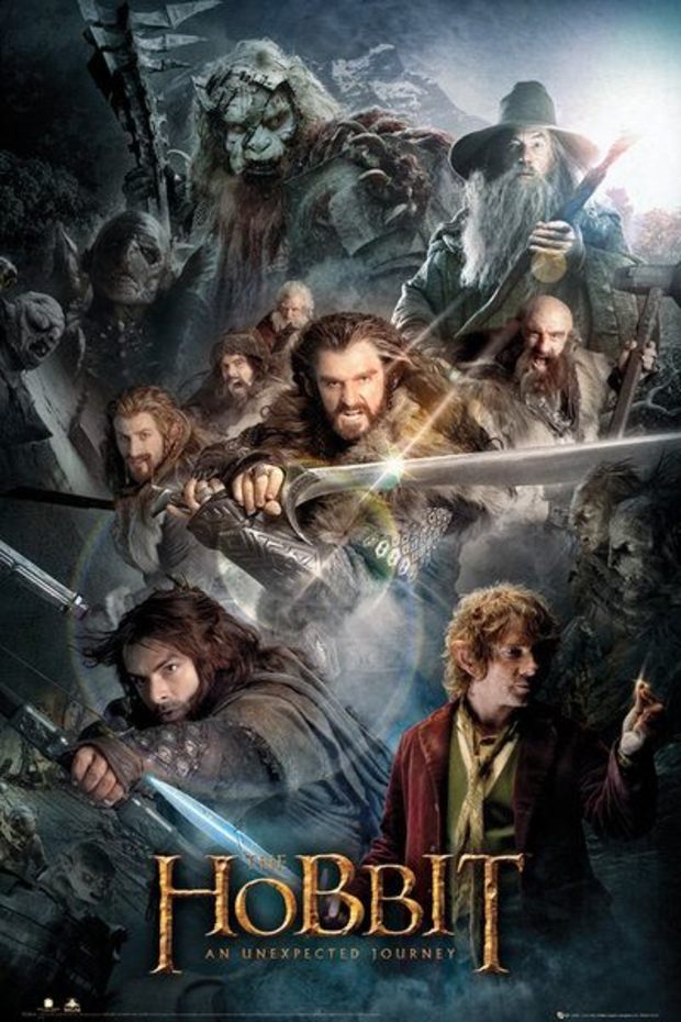 --Póster--El Hobbit: Un Viaje Inesperado