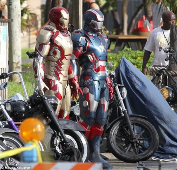 Nuevas fotos revelan la armadura de Iron Man 3! ¿Qué te parece?