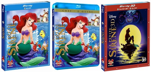 Blu ray  "La Sirenita"