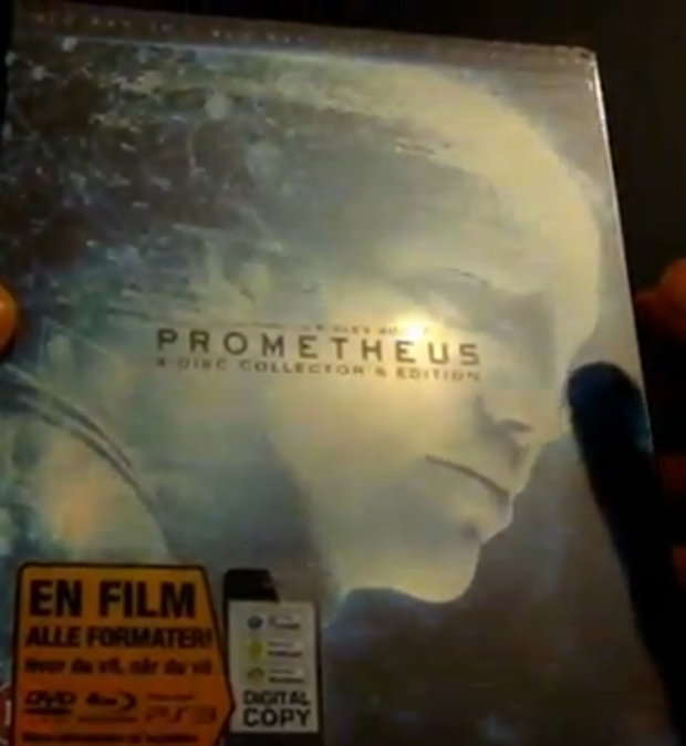 Prometheus 3D Blu-ray Unboxing