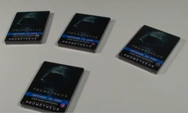 PROMETHEUS Blu-ray STEELBOOK (Unboxing)