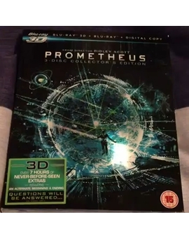 Prometheus 3D Collector's Edition Blu-ray Unboxing
