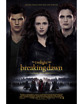 Ya tenemos el típico póster de esta saga Amanecer parte 2