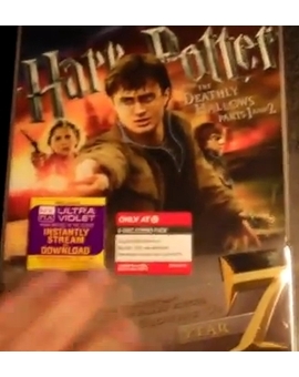 Harry Potter and the Deathly Hallows Part 1 & 2 Ultimate Edition Blu-ray Target Exclusive Unboxing!