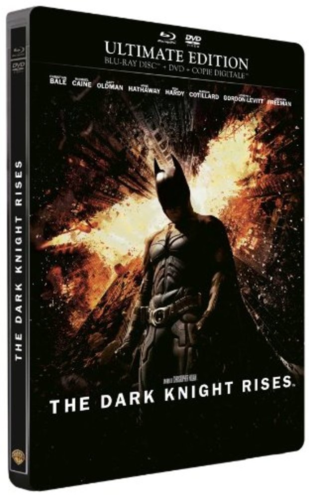 Batman - The Dark Knight Rises - Édition limitée boîtier métal (Blu-Ray + DVD + Copie Digitale) [Blu-ray]