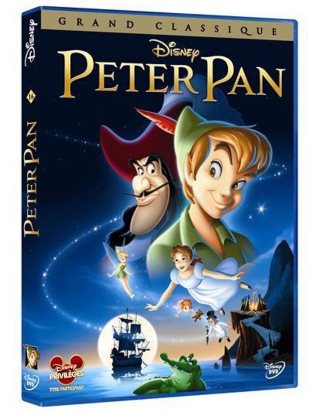 Edición francesa en DVD de "Peter Pan",muy distinta a la del blu ray
