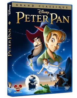 Edición francesa en DVD de "Peter Pan",muy distinta a la del blu ray