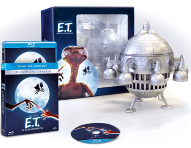 Pack E.T. El extraterrestre (Formato Blu-Ray) + Nave - Exclusiva Fnac