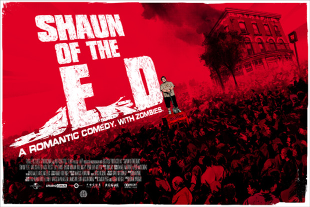 Mondo:SHAUN OF THE DEAD poster (2)