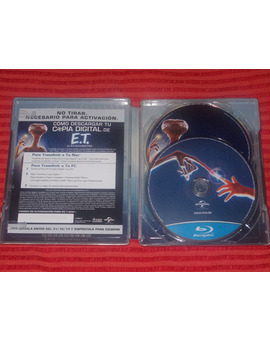 E.T -Steelbook- Diseño (Interior/Discos)