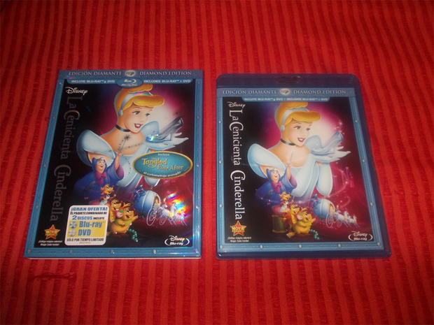 La Cenicienta Cinderella (Blu-ray) Diamond Edition (Spanish Version) - Caratula
