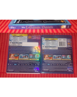 La Cenicienta Cinderella (Blu-ray) Diamond Edition (Spanish Version) - Lomo/Contraportada