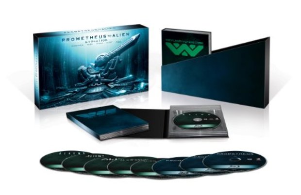 Prometheus a Alien (9 Blu-ray) - Caja Deluxe - Interior