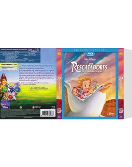 Slipcover Fan art - Los rescatadores en cangurolandia