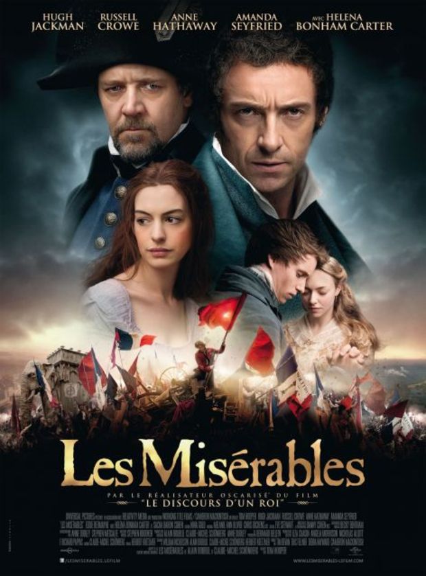 ‘Les Miserables’, nuevo póster internacional. Tirándole los tejos a los Oscars