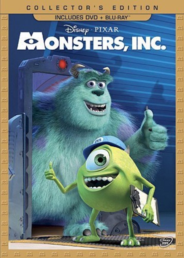 Monsters Inc. (DVD Combo Pack) [Blu-ray + DVD]