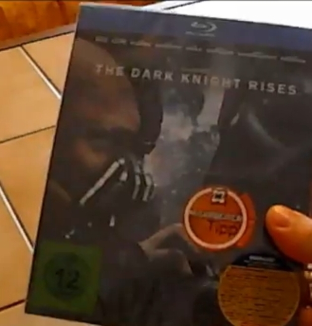 The Dark Knight Rises - Mueller exclusivo BluRay Medios Comic Book -