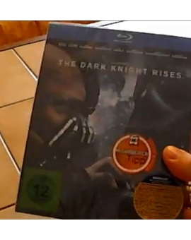 The Dark Knight Rises - Mueller exclusivo BluRay Medios Comic Book -