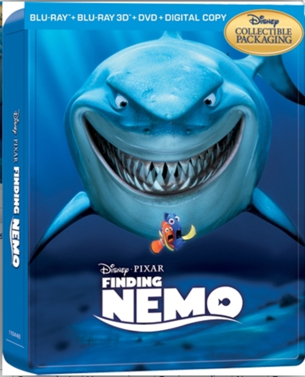 Finding Nemo 3D Blu-ray		 Futureshop Exclusive / Viva Metal Box / Blu-ray 3D + Blu-ray + DVD + Digital Copy