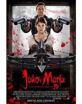 ‘Hansel and Gretel: Witch Hunters’, póster brasileño. 