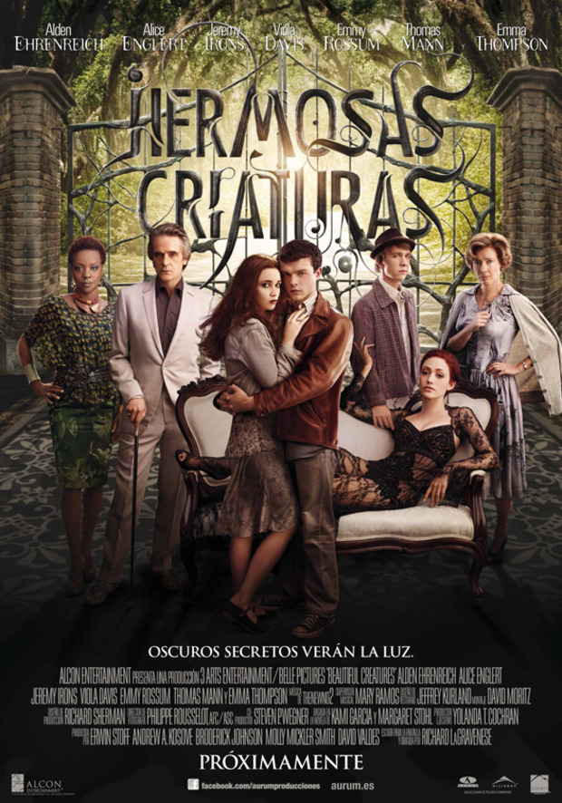 EXCLUSIVA: Nuevo póster de 'Hermosas criaturas' por:cinemania