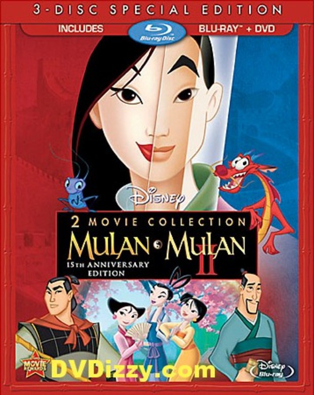 Disney Blu-ray - Pack 2 películas Mulan