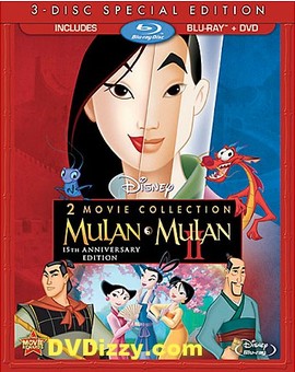 Disney Blu-ray - Pack 2 películas Mulan