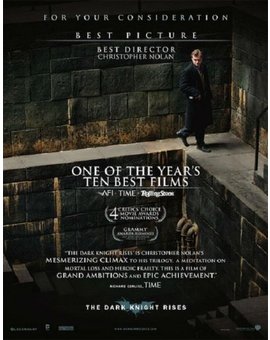 ‘The Dark Knight Rises’, otro póster para ser nominado. En serio que lo quieren….