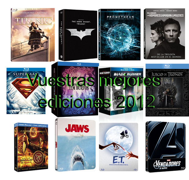 De vuestras colección:¿cuales son para vosotros las 12 mejores,ediciones del 2012?