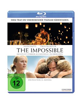Edición Alemana The Impossible Blu-ray -Lo imposible-