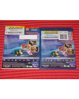 The Great Mouse Detective (Mystery in the Mist Edition) - Blu-ray -Contraportada-