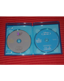 The Great Mouse Detective (Mystery in the Mist Edition) - Blu-ray -Interior/Blu-ray-