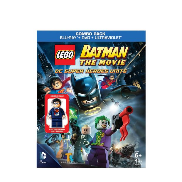 LEGO Batman: The Movie - DC Heroes Unite Blu-ray		 Blu-ray + DVD + UV Digital Copy