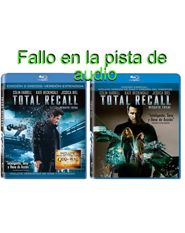 Total Recall 2012 - fallo en el audio ¿?¿?