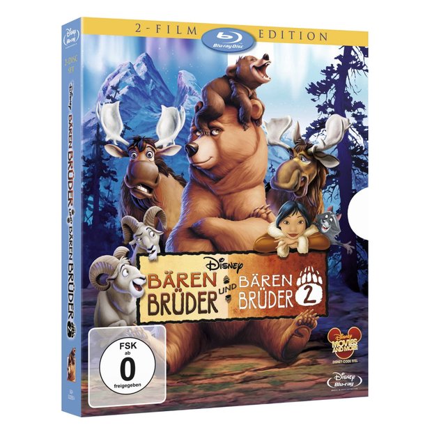 Brother Bear 1 + 2 Blu-ray		 Bärenbrüder 1+2 (Pack)