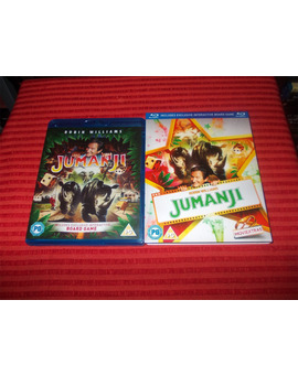 Jumanji [Reino Unido] [Blu-ray] - Portada