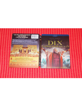 Les Dix commandements (steelbook) [Francia] -Portada/Lomo/Contraportada