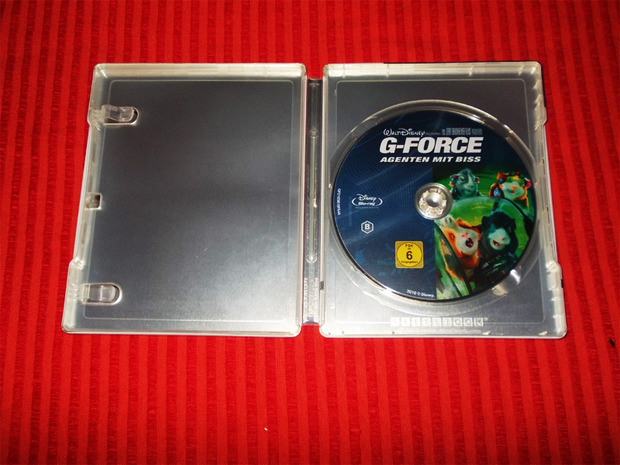 G-Force - Agenten mit Biss - Steelbook [Alemania] - Interior/Disco - 