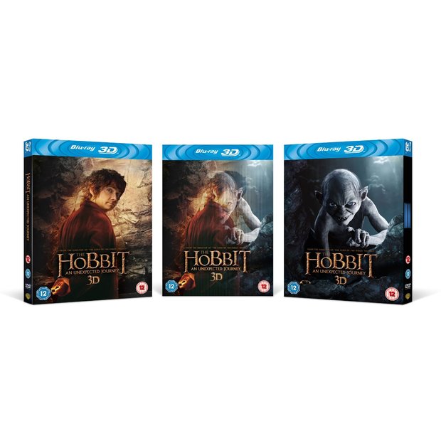The Hobbit: An Unexpected Journey [Blu-ray 3D + Blu-ray + UV Copy][Region Free]