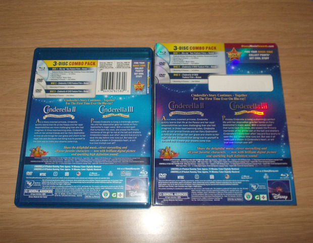 Cinderella II / Cinderella III (USA) - Contraportada