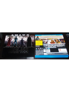 Kick-Ass - Steelbook - [Blu-ray] [UK] - Portada / Contraportada -