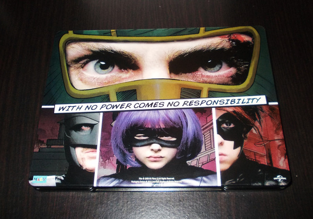 Kick-Ass - Steelbook - [Blu-ray] [UK] - Contraportada 2 -