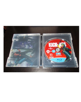 Kick-Ass - Steelbook - [Blu-ray] [UK] - Interiror / Blu-ray -