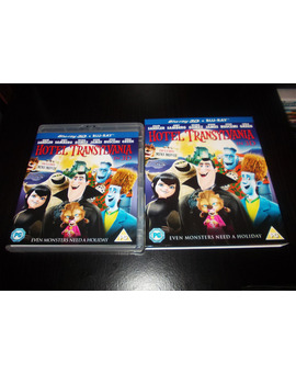 Hotel Transylvania (Blu-ray 3D + 2D ) [UK] - Portada -