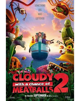 Cloudy 2: Revenge of the Leftovers -póster-