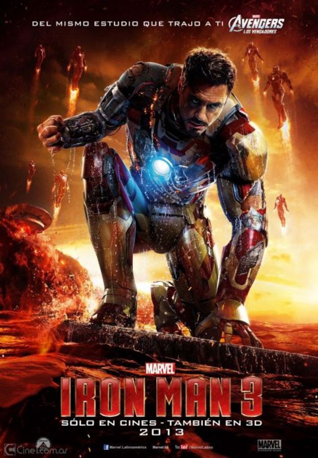 "Iron Man 3" - póster-