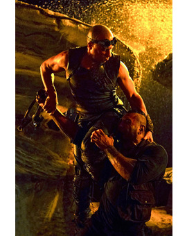 Vin Diesel en plena acción en  Riddick 3