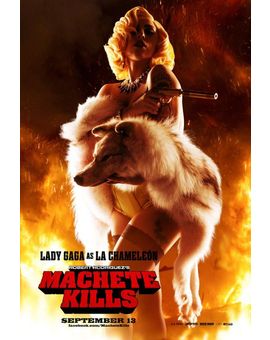 Machete Kills - Lady Gaga (cambio de fondo)